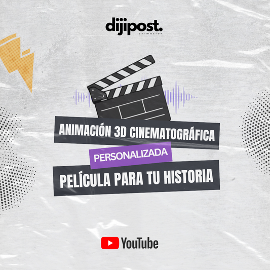 Película de Animación 3D Personalizada para Vuestra Historia